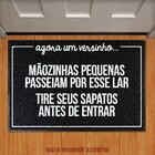 Capacho Agora Um Versinho (mãozinhas Pequeninas)