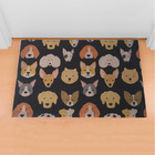 Capacho Antiderrapante Polipropileno Affection Cachorros Colorido 0,60x0,40m