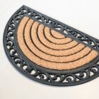 Capacho Antiderrapante Fibra De Coco Arco Irís 45x75cm - Kacy