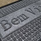 Capacho Antiderrapante Porta Lima 02 Cinza 0,40x0,60m