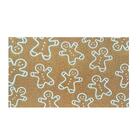 Capacho Antiderrapante Retangular 60x40cm Euro Mats Natal Gingerbread
