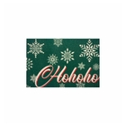 Capacho Antiderrapante Retangular 60x40cm Euro Mats Natal Verde