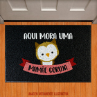 Capacho Aqui Mora Uma Mamãe Coruja