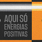 Capacho Aqui Só Energias Positivas 40x60 Cm - Kapazi - Estamp