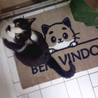 Capacho Bem Vindo Cat - 0,40 X 0,60