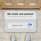 Capacho Captcha Eu Não Sou Um Robô