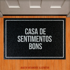 Capacho Casa De Sentimentos Bons