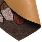 Capacho de PVC Animal Ouro 55x60cm