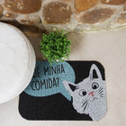 Capacho de PVC Animal Preto 60x40cm