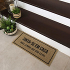 Capacho de PVC Cidade Bege  70x30cm