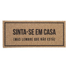 Capacho de PVC Cidade Bege  70x30cm