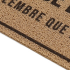 Capacho de PVC Cidade Bege  70x30cm