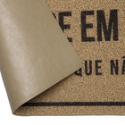 Capacho de PVC Cidade Bege  70x30cm