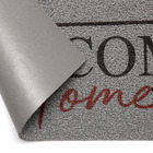 Capacho de PVC Cidade Cinza  70x30cm