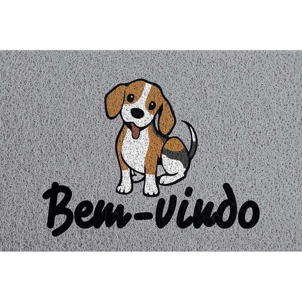 Capacho De Vinil Pet Dog Welcome Beagle 0,40x0,60m - Kapazi