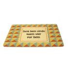 Capacho Decorativo Seja Bem Vindo Quem Vier Por Bem 1x38x58 C