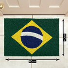 Capacho Divertido P/ Porta 60x40cm Brasil50