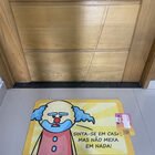 Capacho Drpepper Paiaço "sinta-se Em Casa" (eco Slim)