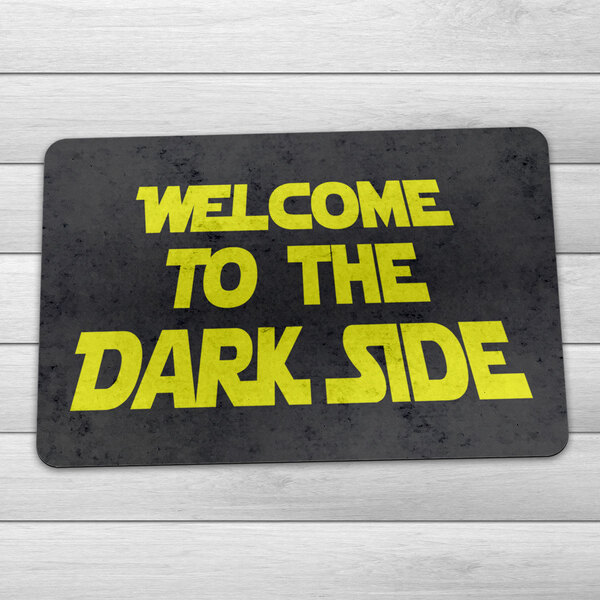 Capacho Eco 3mm Welcome To The Dark Side