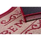 Capacho Eco Nature Bem Vindo-5 10 Vermelho 0,40x0,60m - J Ser