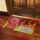 Capacho Eco Slim 3mm Drpepper Diabinho Bem Vindo Ao Inferno