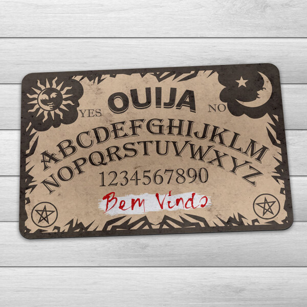 Capacho Eco Slim 3mm Tabuleiro Ouija - Bem Vindo