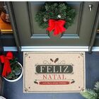 Capacho Entrada Vinil 40cm X 60cm Natal Luz Kapazi