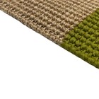 Capacho Estampado Retangular Curvas Sisal Multicolorido Áreas Internas e Externas com Cobertura 0,40x0,60m Apaeb