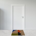 Capacho Estampado Retangular Curvas Sisal Multicolorido Áreas Internas e Externas com Cobertura 0,40x0,60m Apaeb