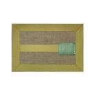 Capacho Estampado Retangular Quadros Sisal Multicolorido Áreas Internas e Externas com Cobertura 0,40x0,60m Apaeb