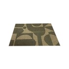 Capacho Estampado Retangular Quadros Sisal Multicolorido Áreas Internas e Externas com Cobertura 0,40x0,60m Apaeb