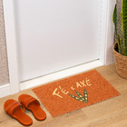 Capacho Fé e Axé PVC Terracota Internas 40x60cm