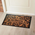 Capacho Fibra De Coco Antiderrapante Panamá 40x60cm Uzoo Pana