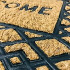 Capacho Fibra De Coco Antiderrapante Panamá 40x60cm Uzoo Pana