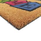 Capacho Fibra De Coco Estampado 06 - 0,33x0,60m - Edantex