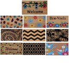 Capacho Fibra De Coco Estampado Antiderrapante 30x60cm - Joli