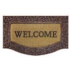 Capacho Fibra De Coco Welcome 0,45x0,75m - Kapazi