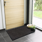 Capacho Retangular Gabriel Polipropileno Áreas Internas Marrom 60x90cm Inspire