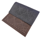 Capacho Retangular Hayden Borracha Áreas Internas Marrom 45x75cm Inspire