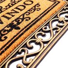 Capacho Imperial Antiderrapante 45x75cm Niazitex Dourado 001