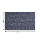 Capacho Jean cinza 33x55cm Inspire