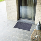 Capacho Jean cinza 33x55cm Inspire