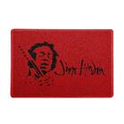 Capacho Jimi Hendrix Logo Vermelho 0,40x0,60m - Beek