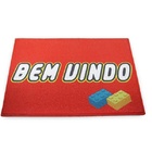 Capacho Lego  Bem Vindo