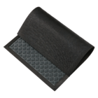 Capacho Retangular Lenzo Borracha Áreas Internas e Externas Prata 40x60cm Inspire