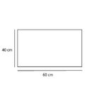 Capacho Liso 40x60 Cm Nativo I Apaeb