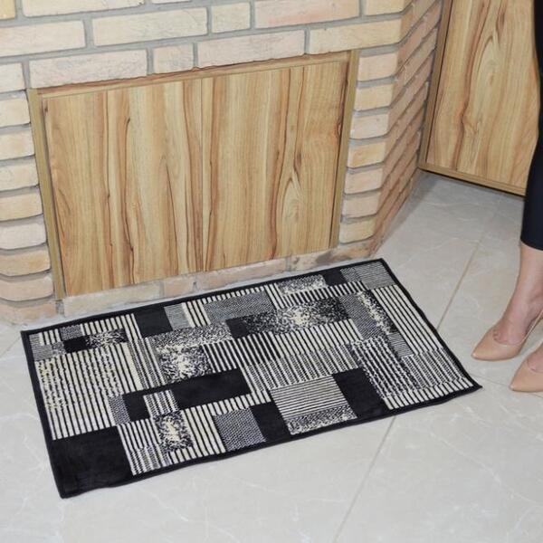 Capacho Marbella Nuance Miracle Artistic Black 050x090 Cm