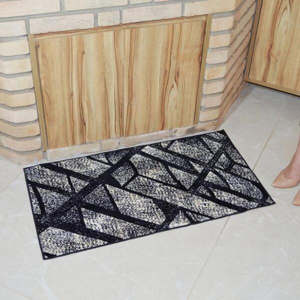 Capacho Marbella Nuance Miracle Mancy Black 050x090 Cm