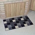 Capacho Marbella Nuance Miracle Pathwork Black 050x090 Cm