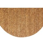 Capacho Meia Lua Fibra De Coco Base Pvc 60x33cm - Komeco Bem-